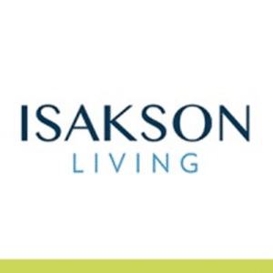 Isakson Living logo.